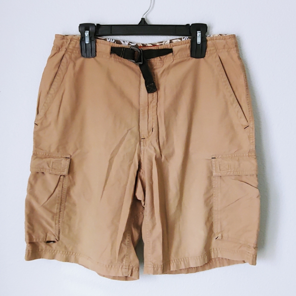 Horny Toad | Khaki Cargo Hiking Shorts